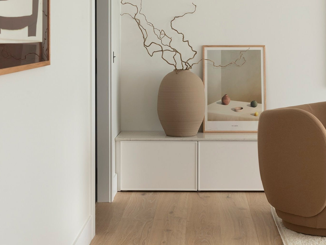 Contemporary Countryside Retreat in Ceres, UK with Custom IKEA Besta Cabinet Fronts
