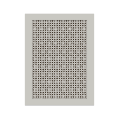 PAINTED CANE OPEN WEAVE