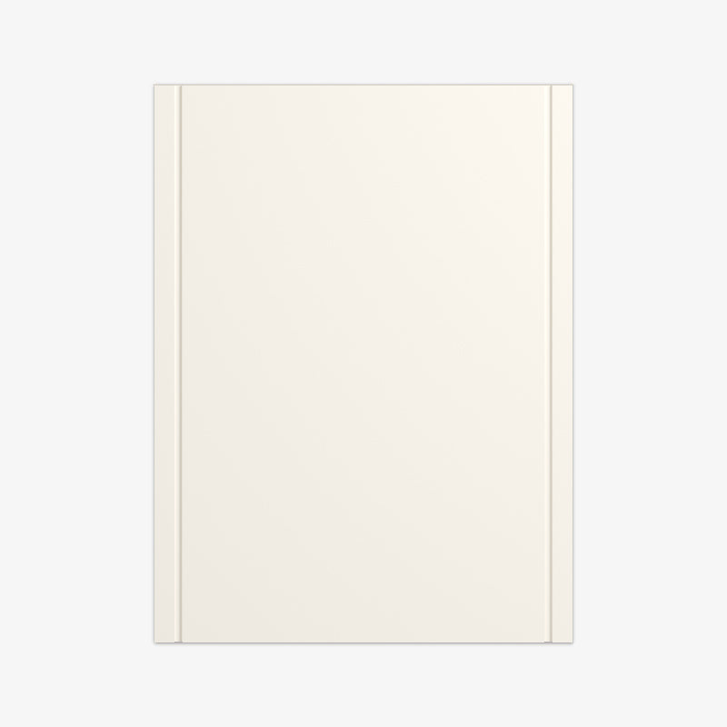 IVORY CURVED STILE SINGLE DOOR FOR SEKTION – Fronteriors US