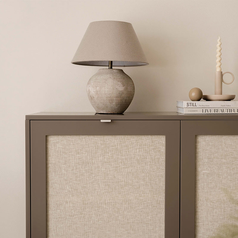 BESTA LINEN TEXTILE CONSOLE – Fronteriors US